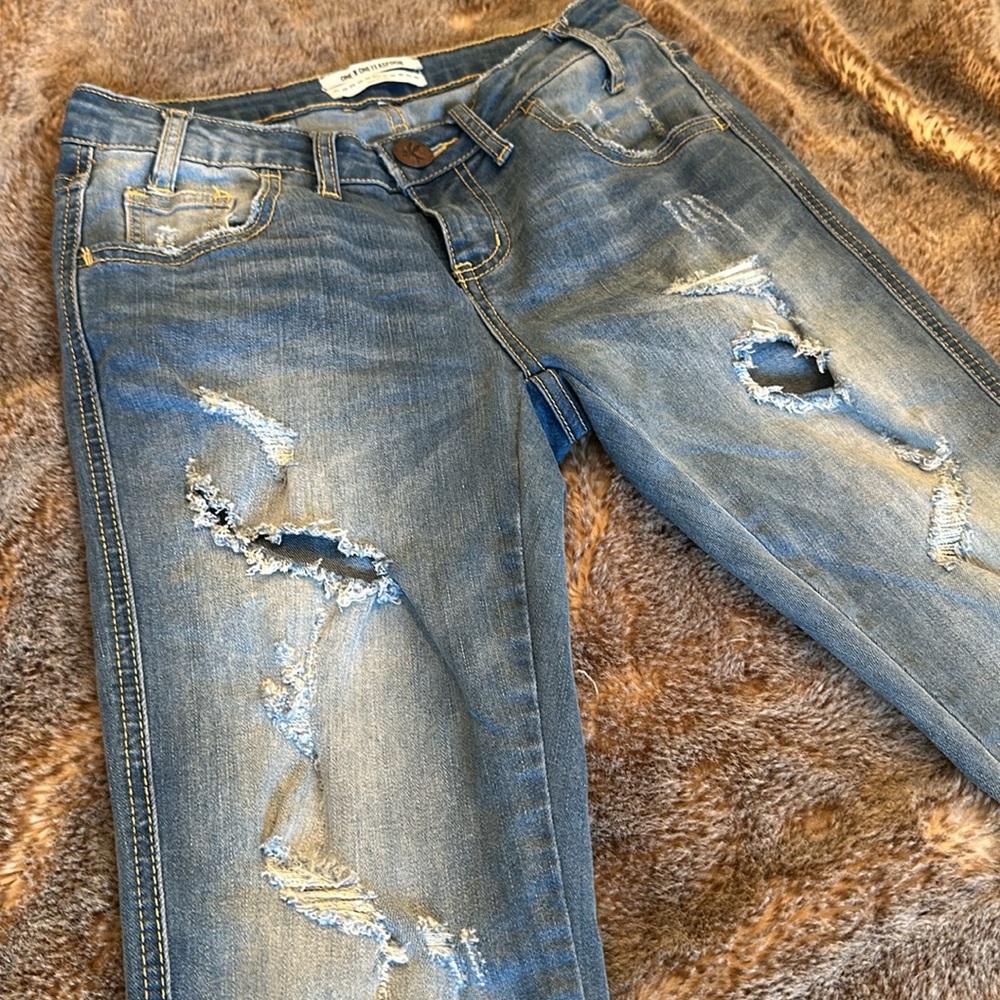 One Teaspoon Freebird II Destroyed Jeans Size 27 - Picture 3 of 7